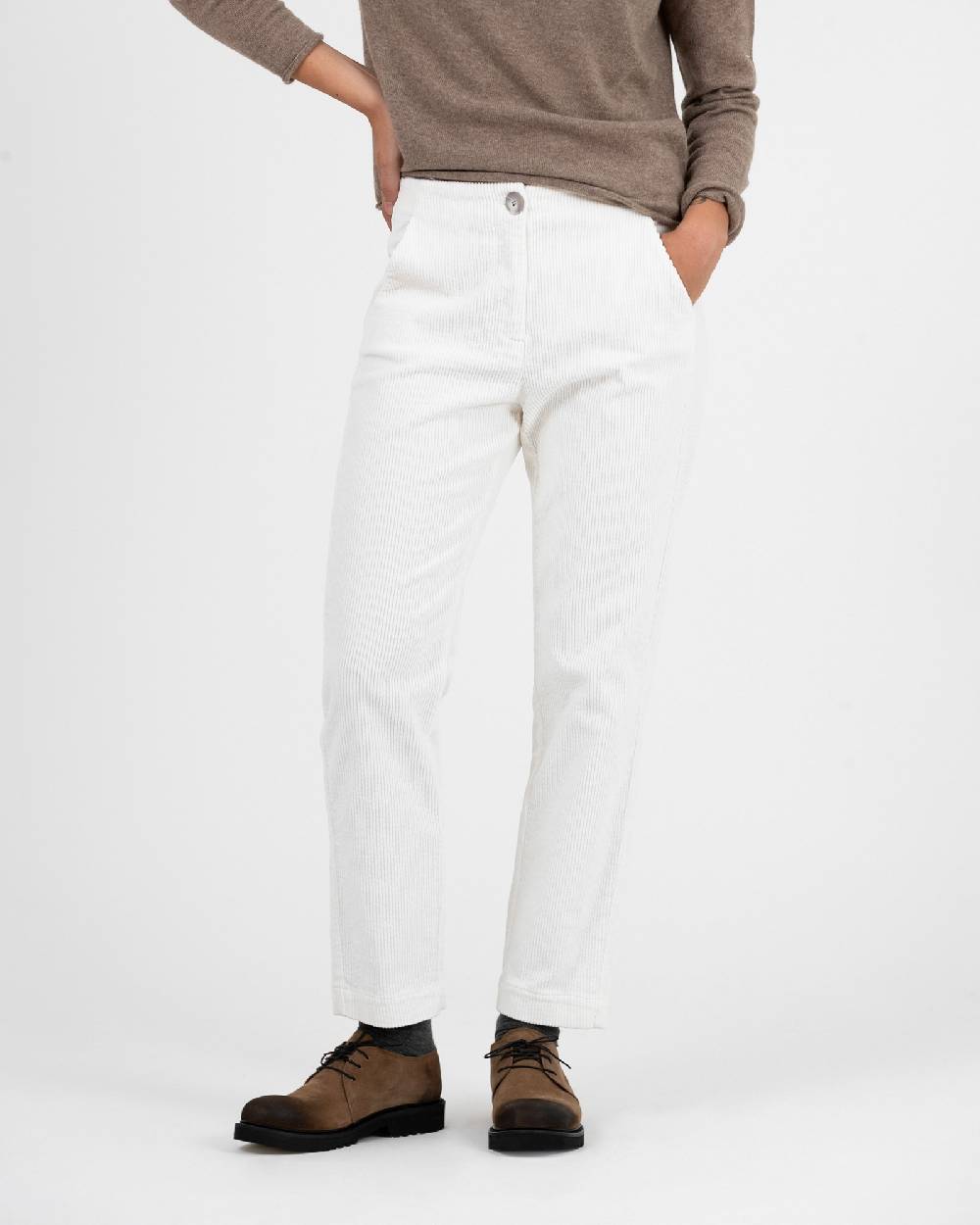 Rialto 48 PANTALONE DRITTO IN VELLUTO Vendite Flash