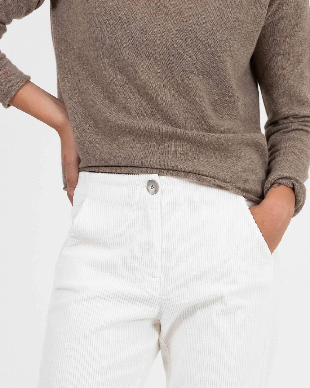 Rialto 48 PANTALONE DRITTO IN VELLUTO Vendite Flash
