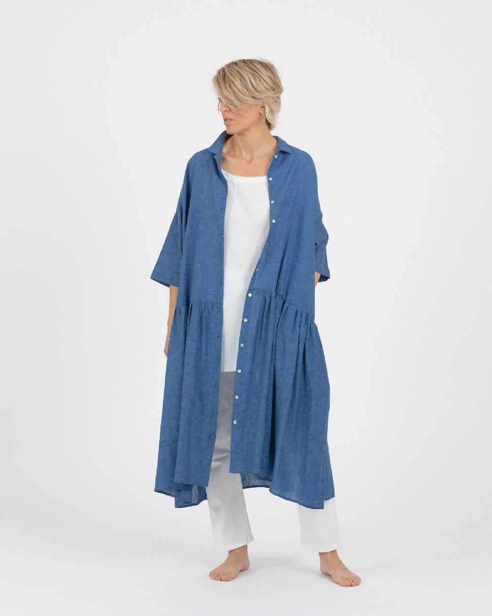 Rialto 48 VESTITO CHEMISIER Prezzo Ridotto