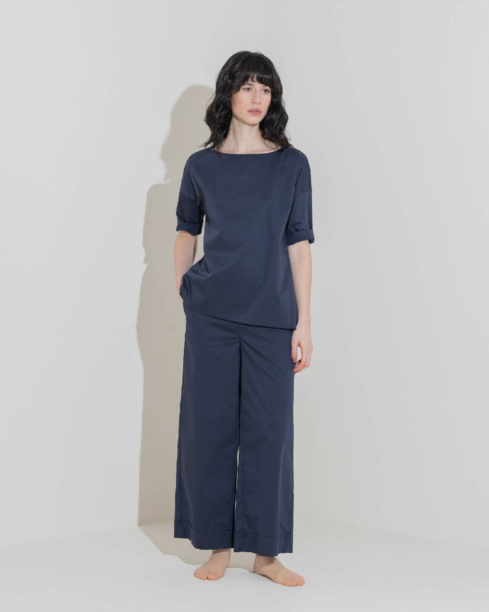 Rialto 48 PANTALONE A GAMBA LARGA