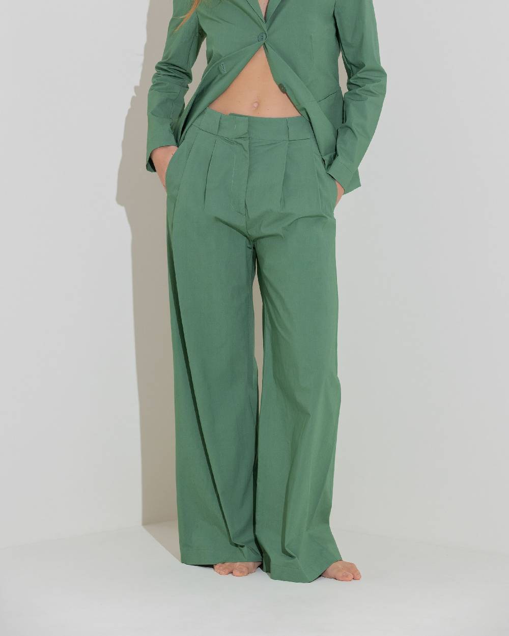 Rialto 48 PANTALONE AMPIO CON PINCES Prezzo Ridotto