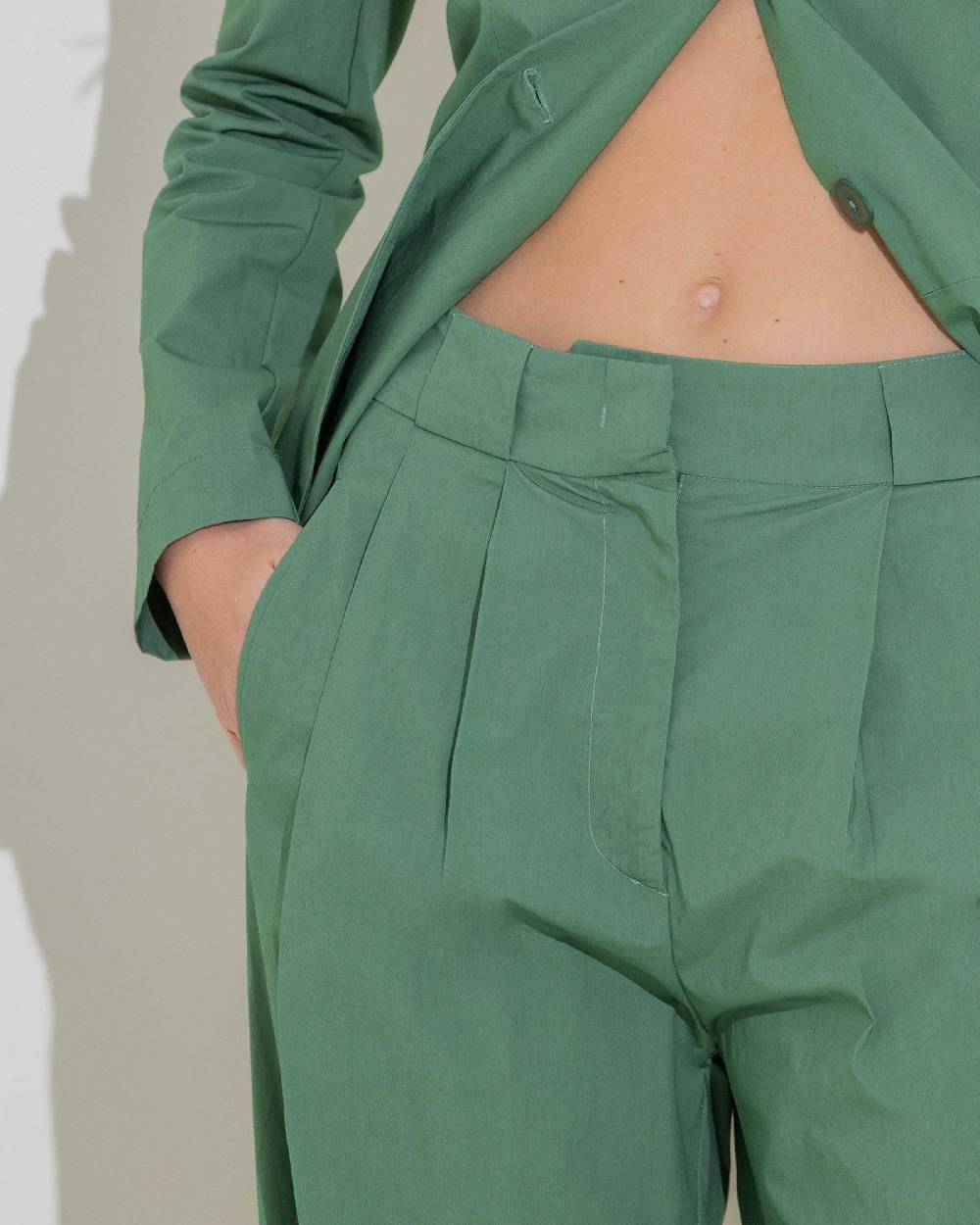 Rialto 48 PANTALONE AMPIO CON PINCES Prezzo Ridotto