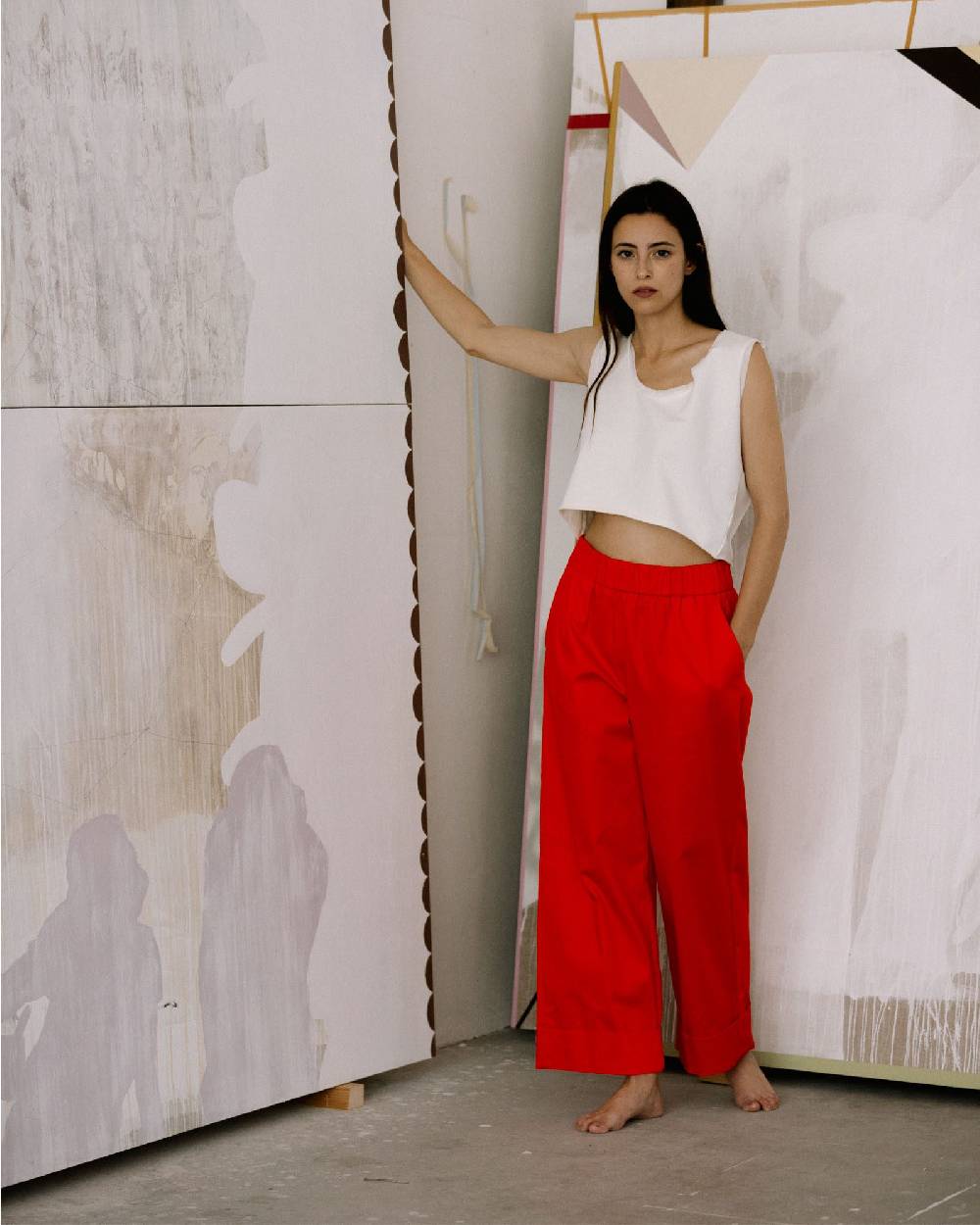 Rialto 48 PANTALONE AMPIO CON TASCA 2025
