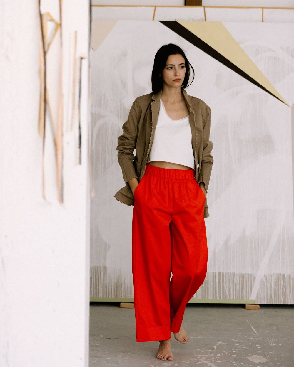 Rialto 48 PANTALONE AMPIO CON TASCA 2025