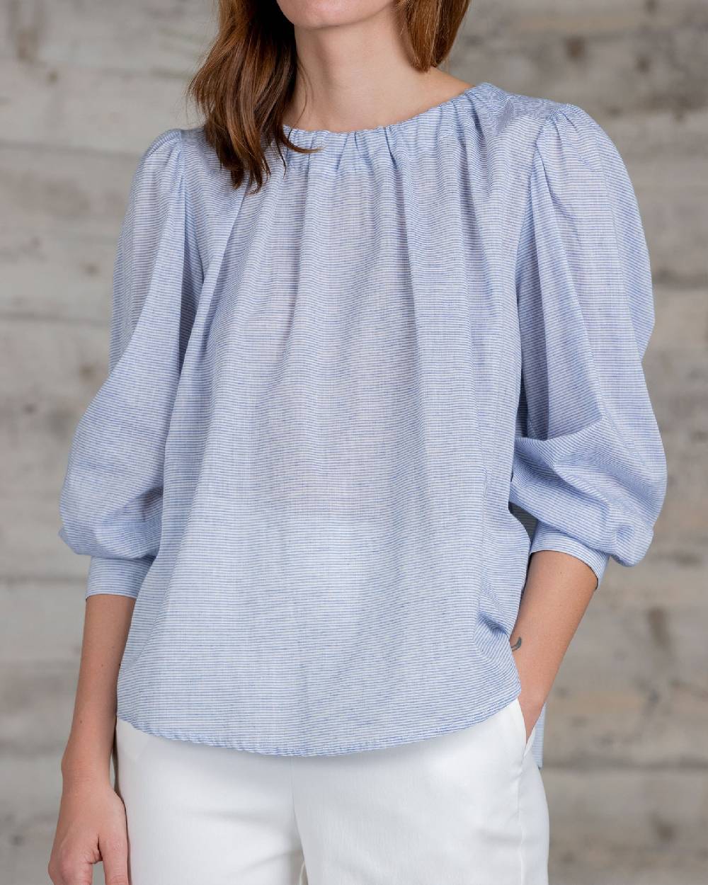 Rialto 48 CAMICIA CON COLLO ARRICCIATO Spedizione Gratuita