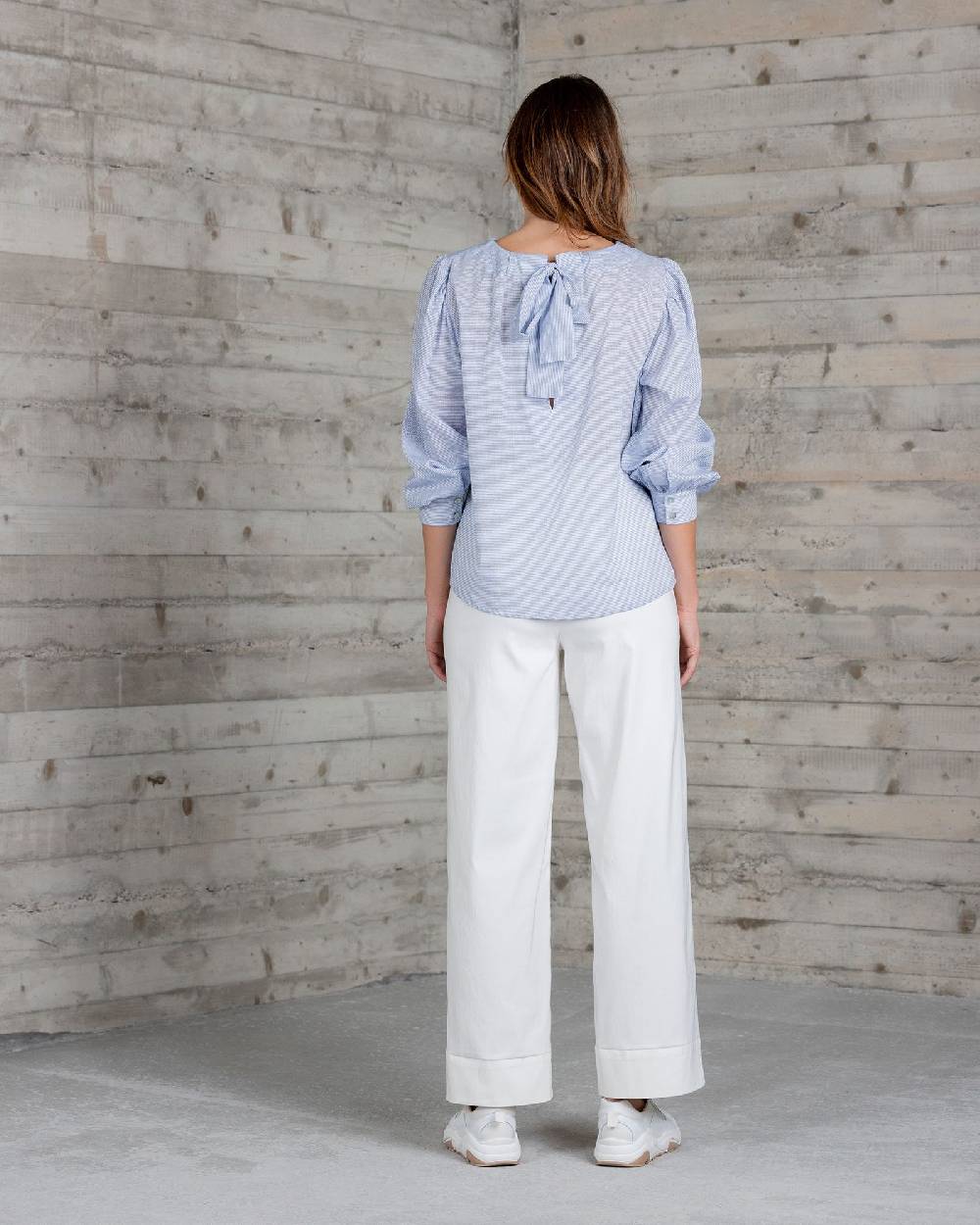 Rialto 48 CAMICIA CON COLLO ARRICCIATO Spedizione Gratuita