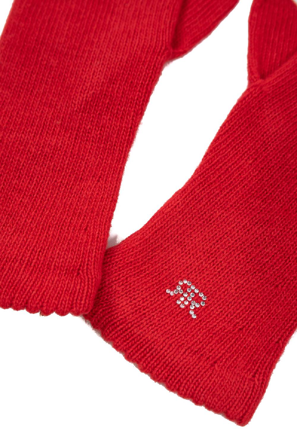 Rrocco Ragni Guanti in misto cashmere Vendita Economica