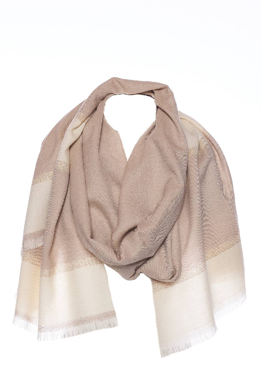 Rrocco Ragni Sciarpa bicolore con lurex Moda