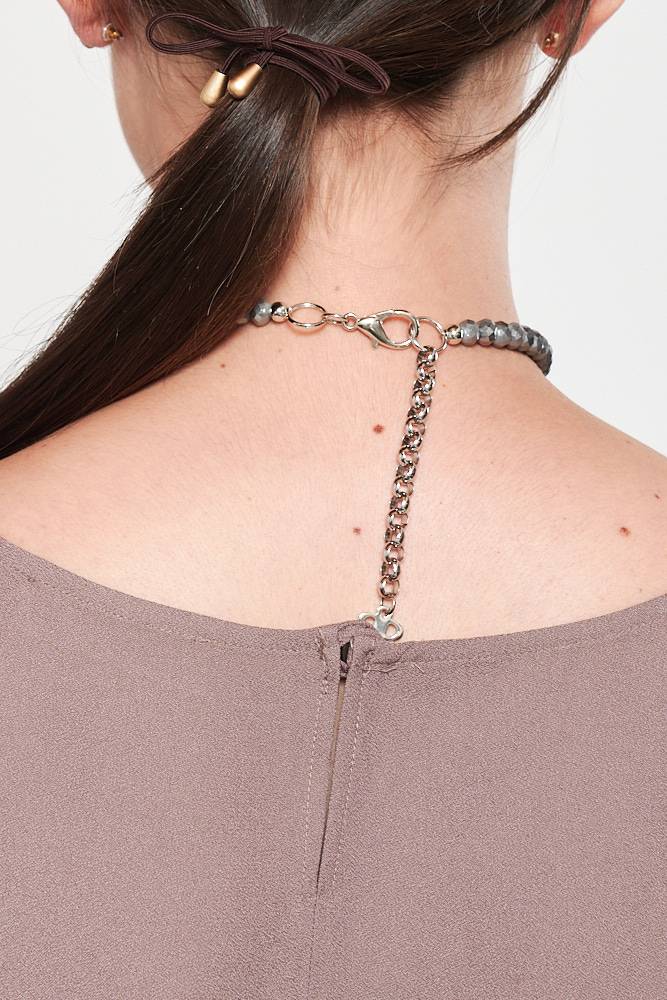 Rrocco Ragni Collana con cristalli e monile Offerta speciale