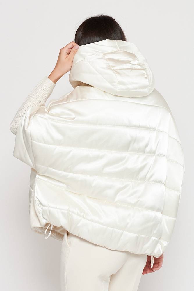 Rrocco Ragni Piumino oversize in tessuto combinato Grande vendita