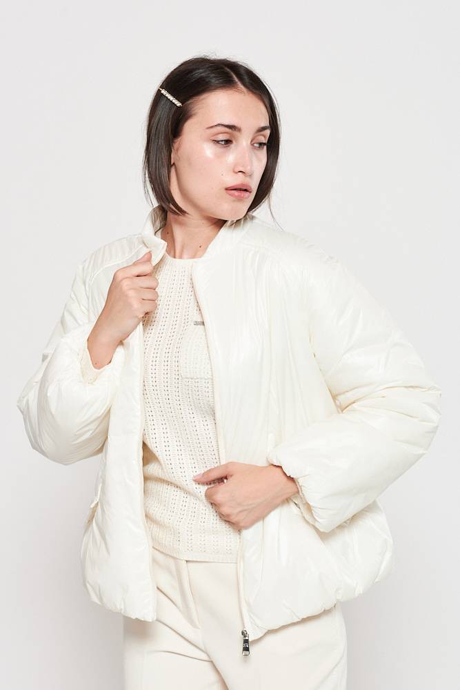 Rrocco Ragni Piumino con monile Flash Sale