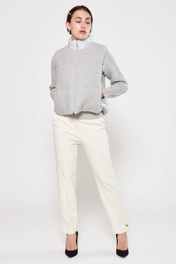Rrocco Ragni Gilet in lurex imbottito Vendite stagionali