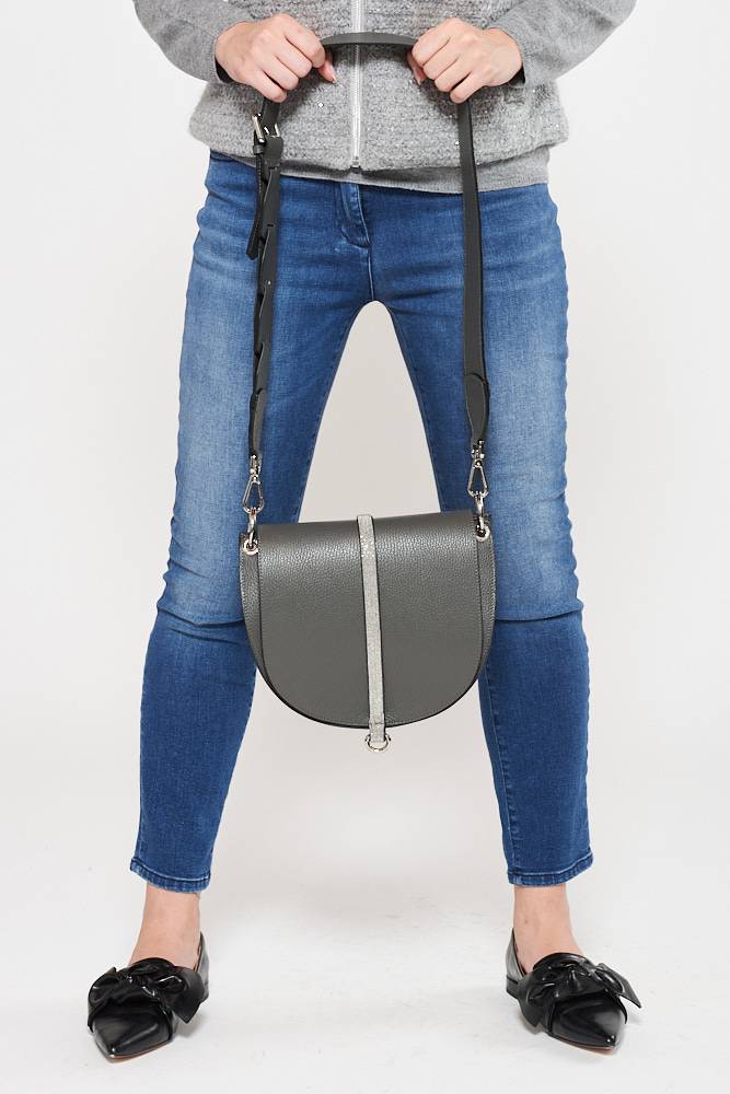 Rrocco Ragni Borsa in pelle con monile Online Outlet