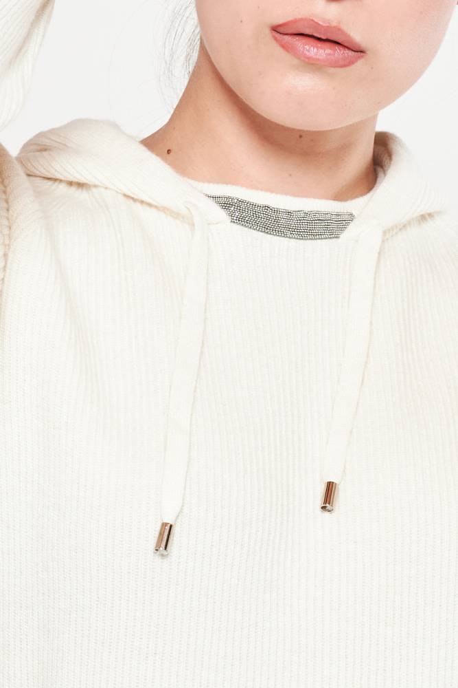 Rrocco Ragni Felpa con cappuccio e monile Offerte stagionali