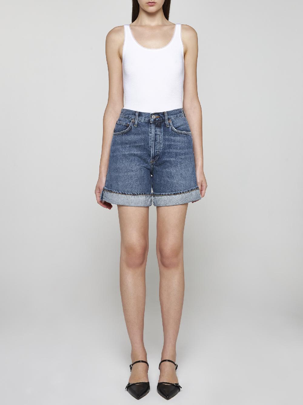 AGOLDE Shorts Dame in denim Negozi Online