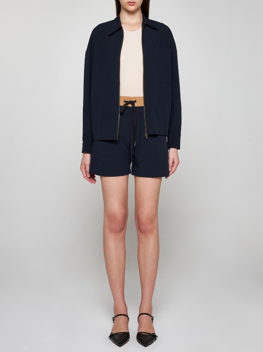 BLANCA VITA Shorts Brassavola in seta Saldi