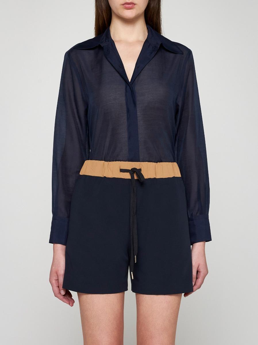 BLANCA VITA Shorts Brassavola in seta Saldi