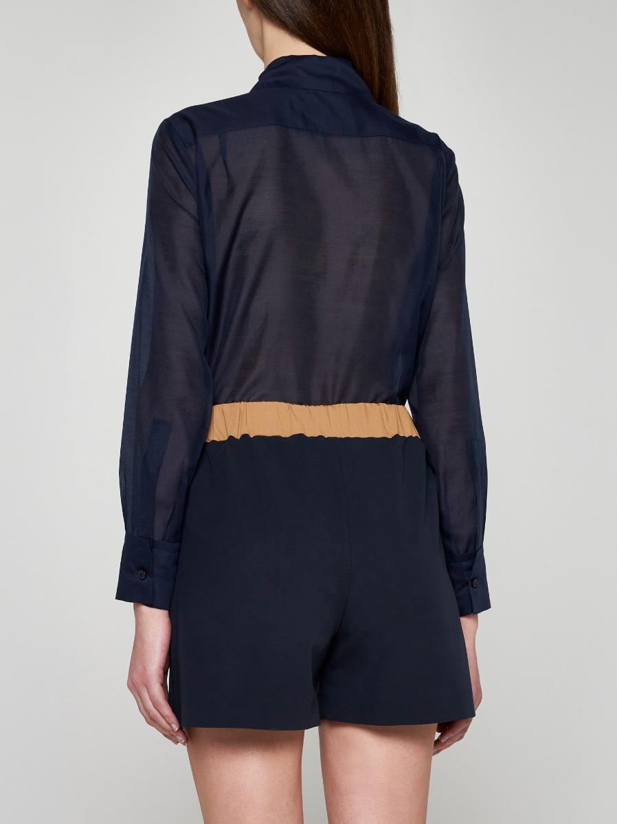 BLANCA VITA Shorts Brassavola in seta Saldi