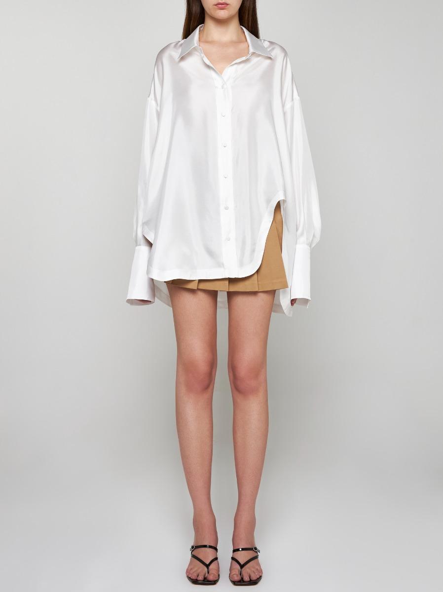 BLANCA VITA Camicia Calanthe in seta Saldi Di Fabbrica