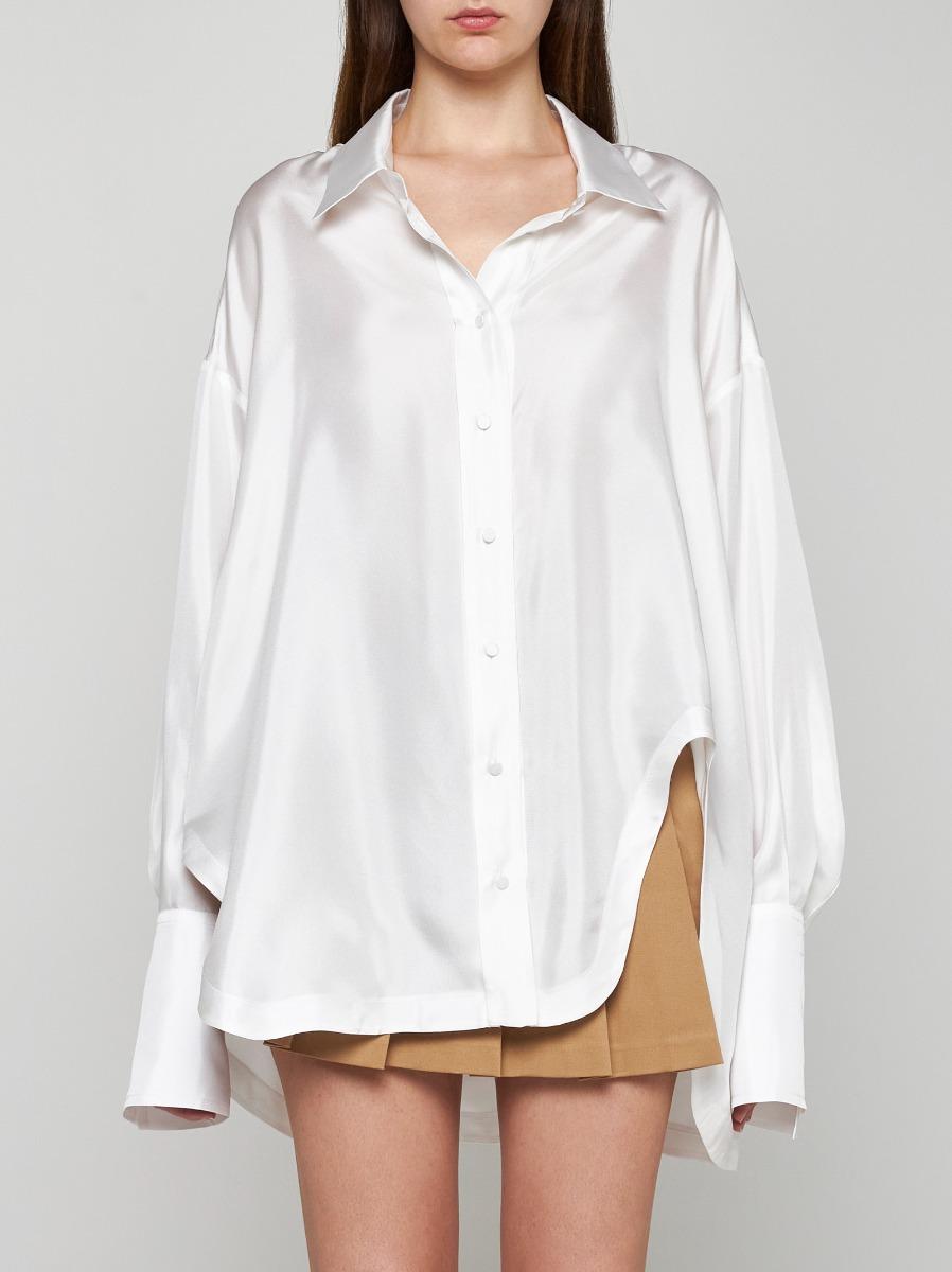 BLANCA VITA Camicia Calanthe in seta Saldi Di Fabbrica