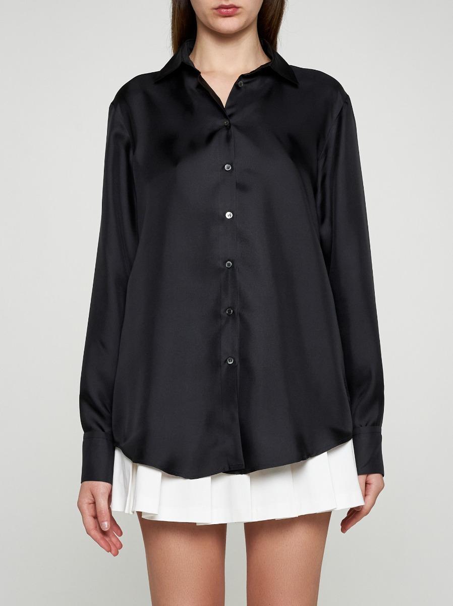 BLANCA VITA Camicia Catalpa in seta 2025