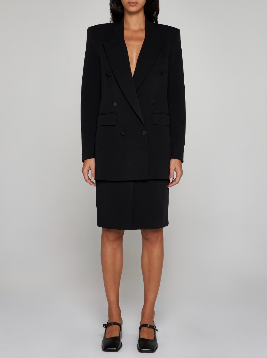 BLANCA VITA Blazer doppiopetto Glicy misto viscosa Nuovo