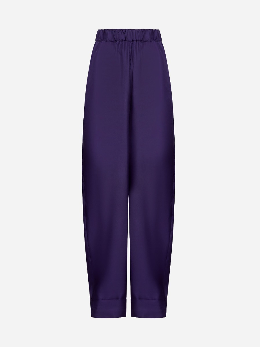 BLANCA VITA Pantaloni Petroy in seta
