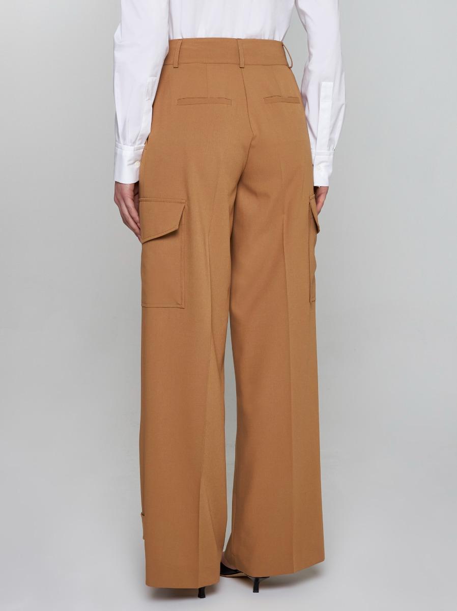 BLANCA VITA Pantaloni cargo Philody in seta Consegna Veloce