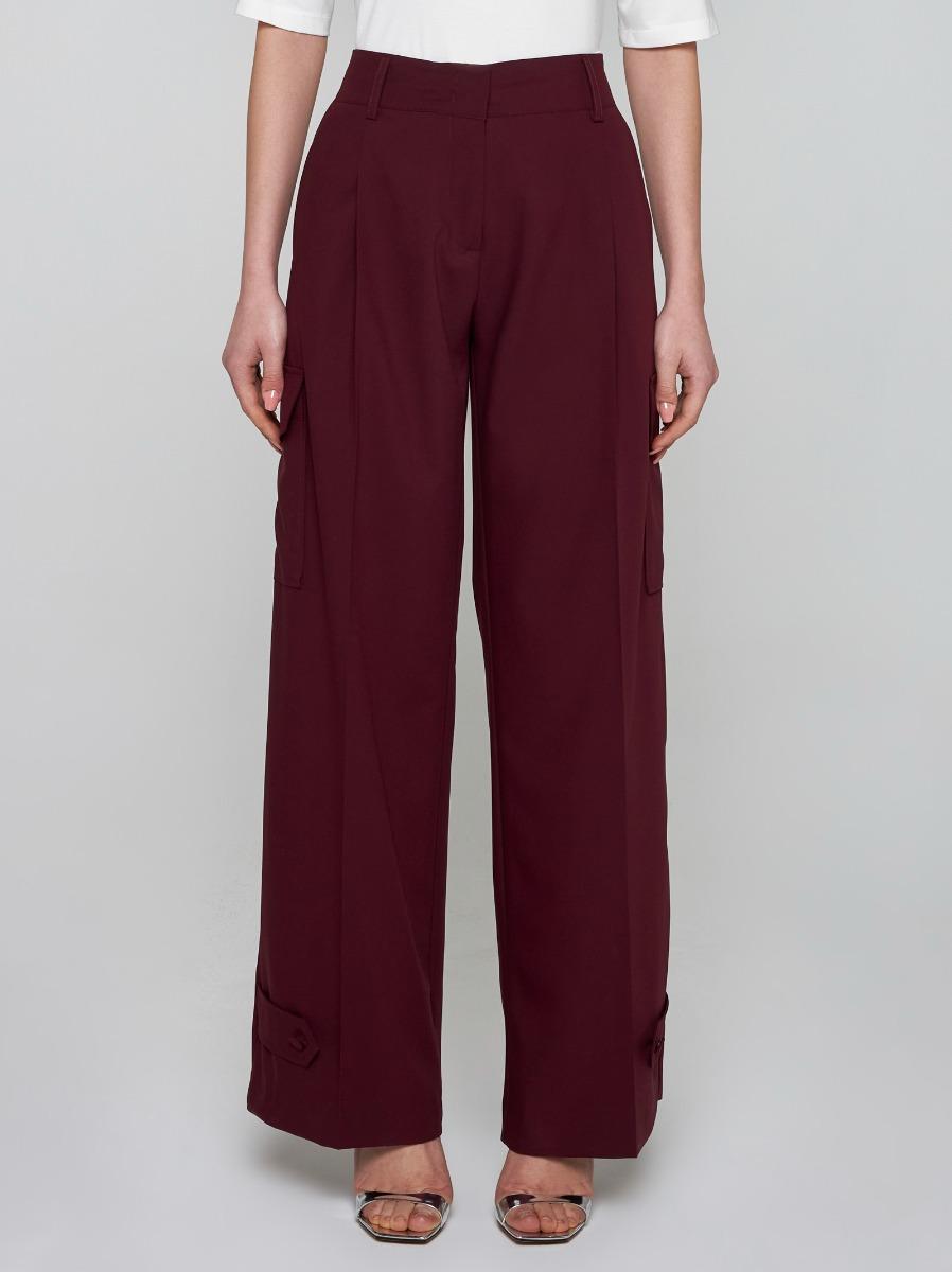 BLANCA VITA Pantaloni cargo Philody in seta Promozione Limitata