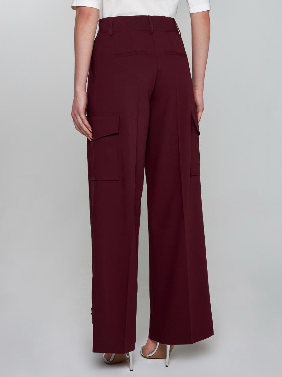 BLANCA VITA Pantaloni cargo Philody in seta Promozione Limitata