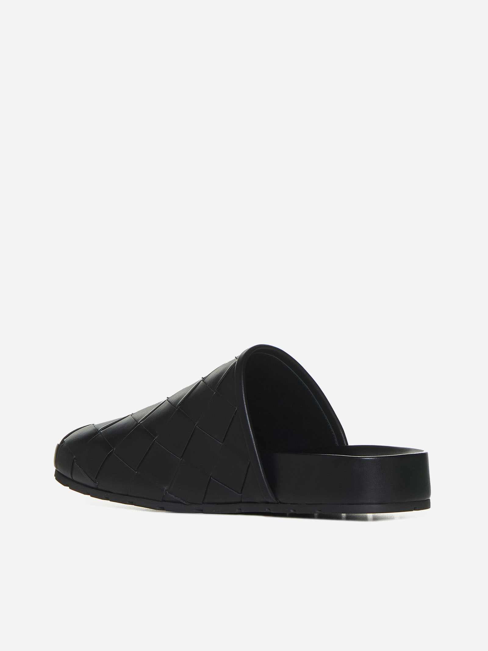 BOTTEGA VENETA Slippers Reggie in pelle Intrecciato In Vendita