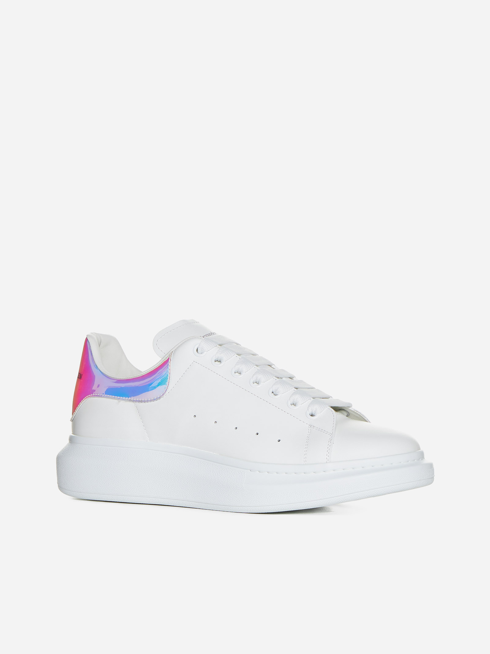 ALEXANDER MCQUEEN Sneakers Oversize in pelle Saldi