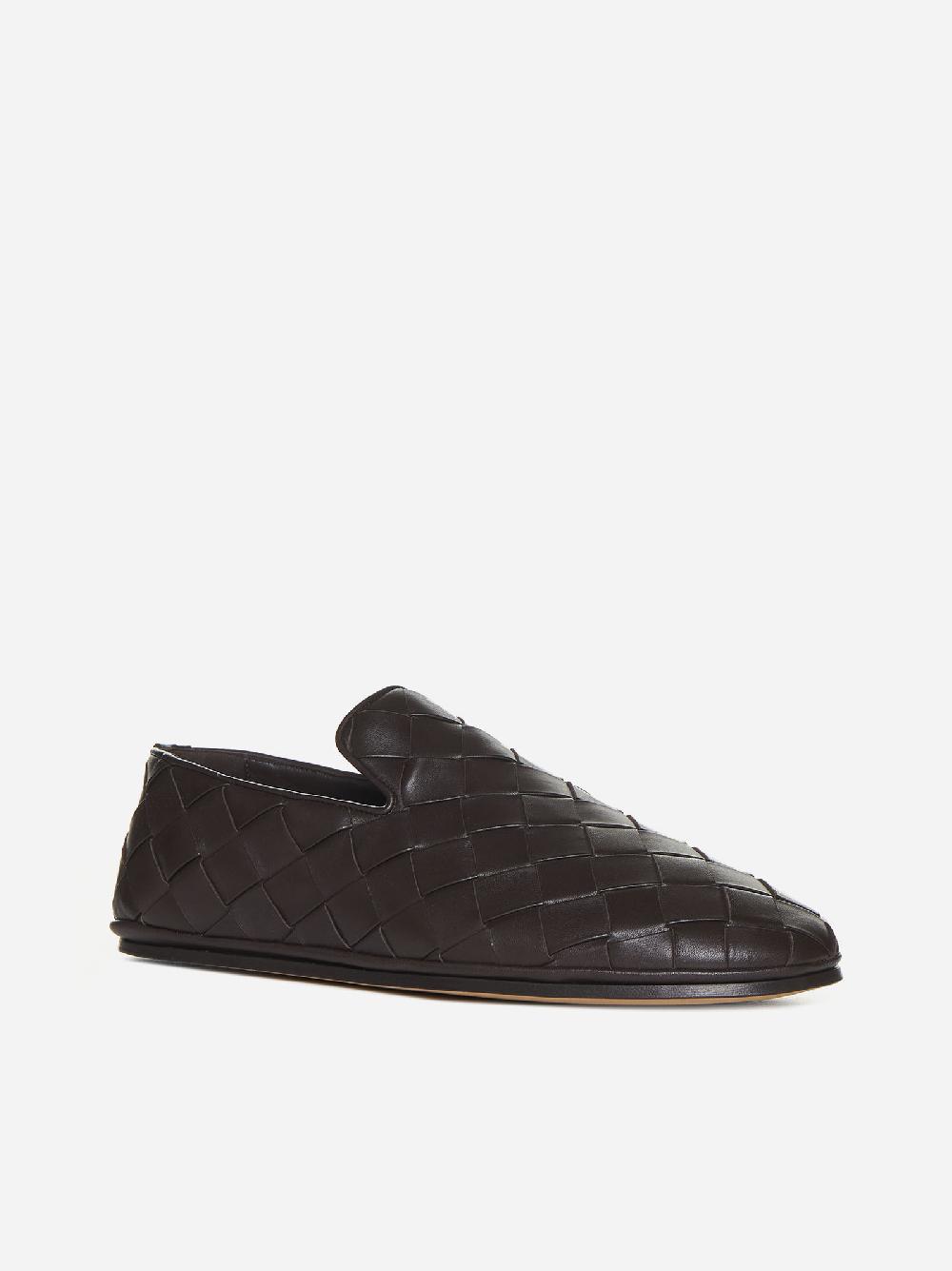 BOTTEGA VENETA Slippers Sunday in pelle Intrecciato Offerte
