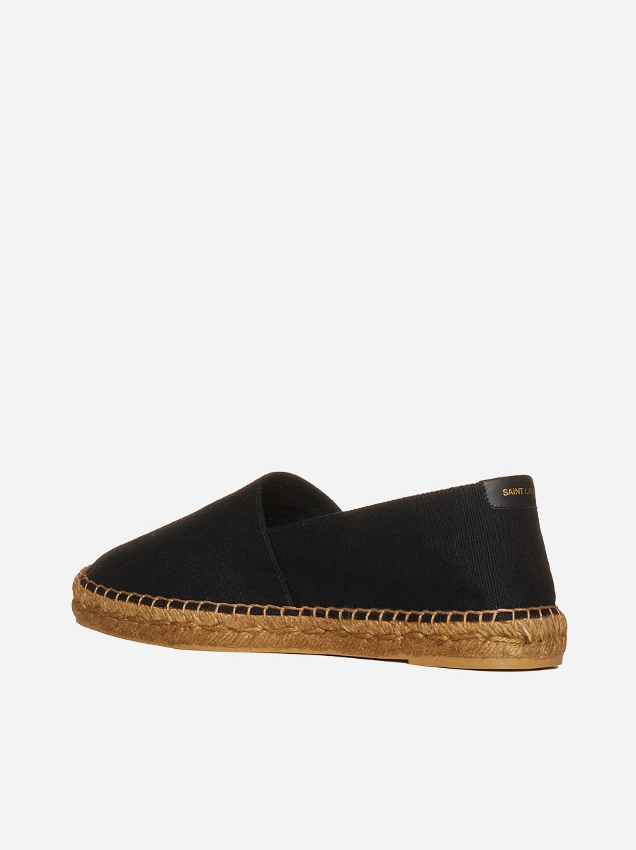 SAINT LAURENT Espadrillas in tela con logo Hotsell