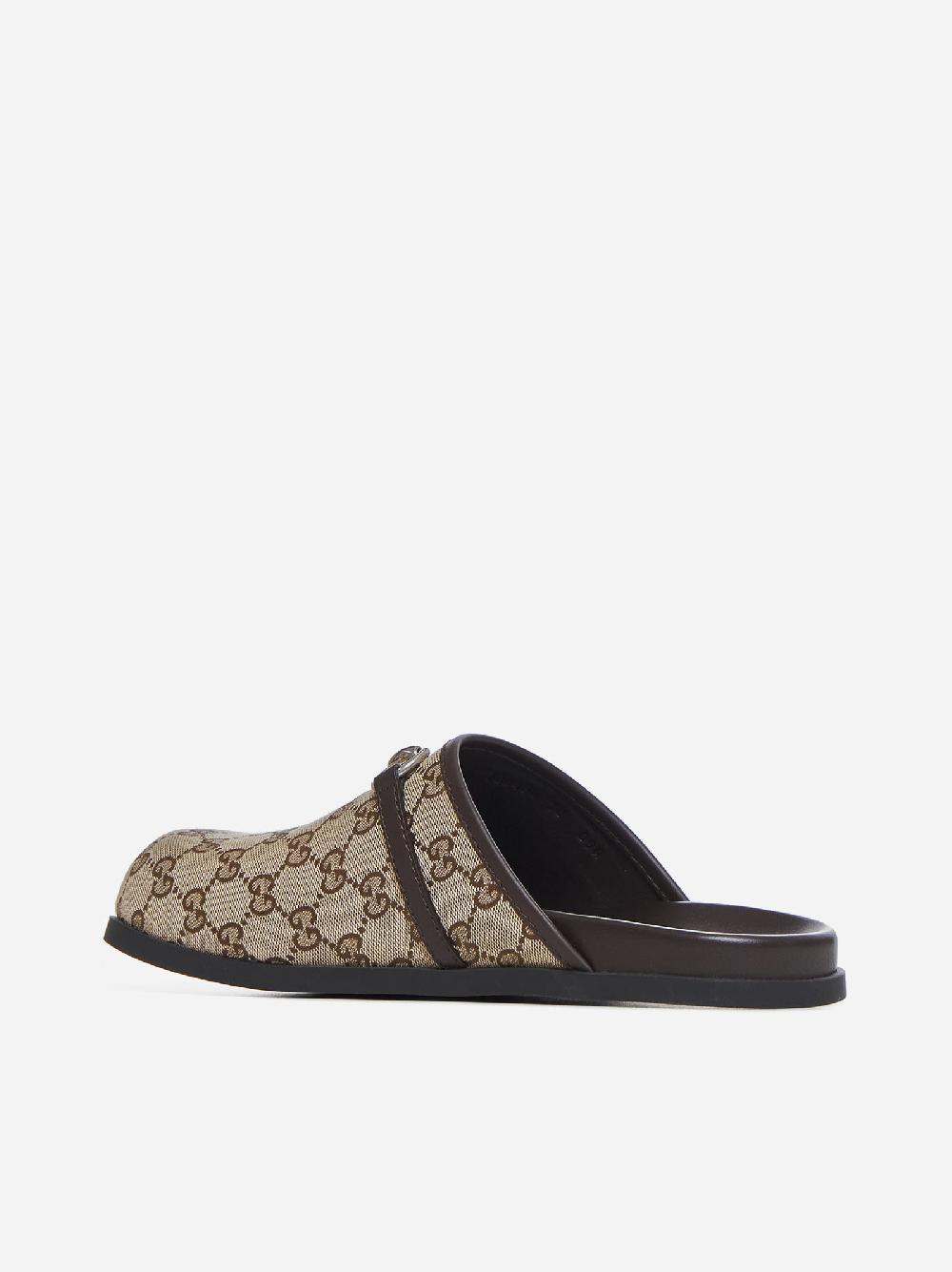 GUCCI Mules in tessuto GG Vendita Calda
