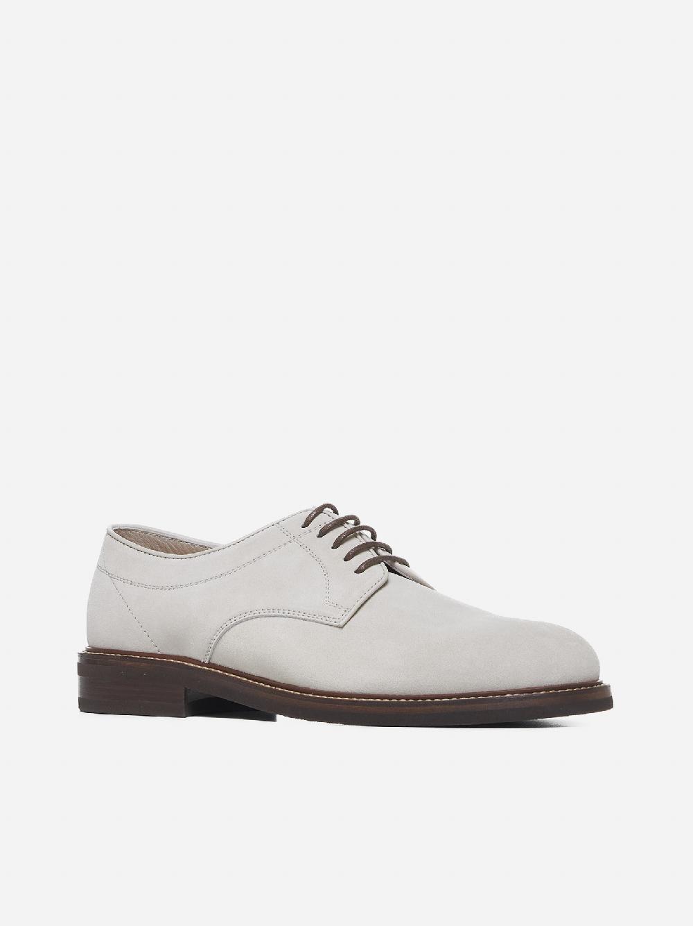 BRUNELLO CUCINELLI Derby in suede Sconti questo mese