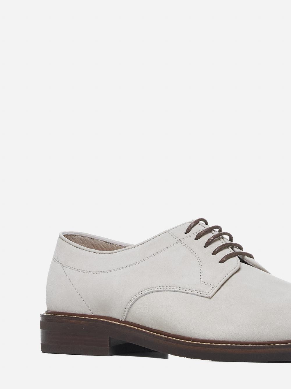 BRUNELLO CUCINELLI Derby in suede Sconti questo mese