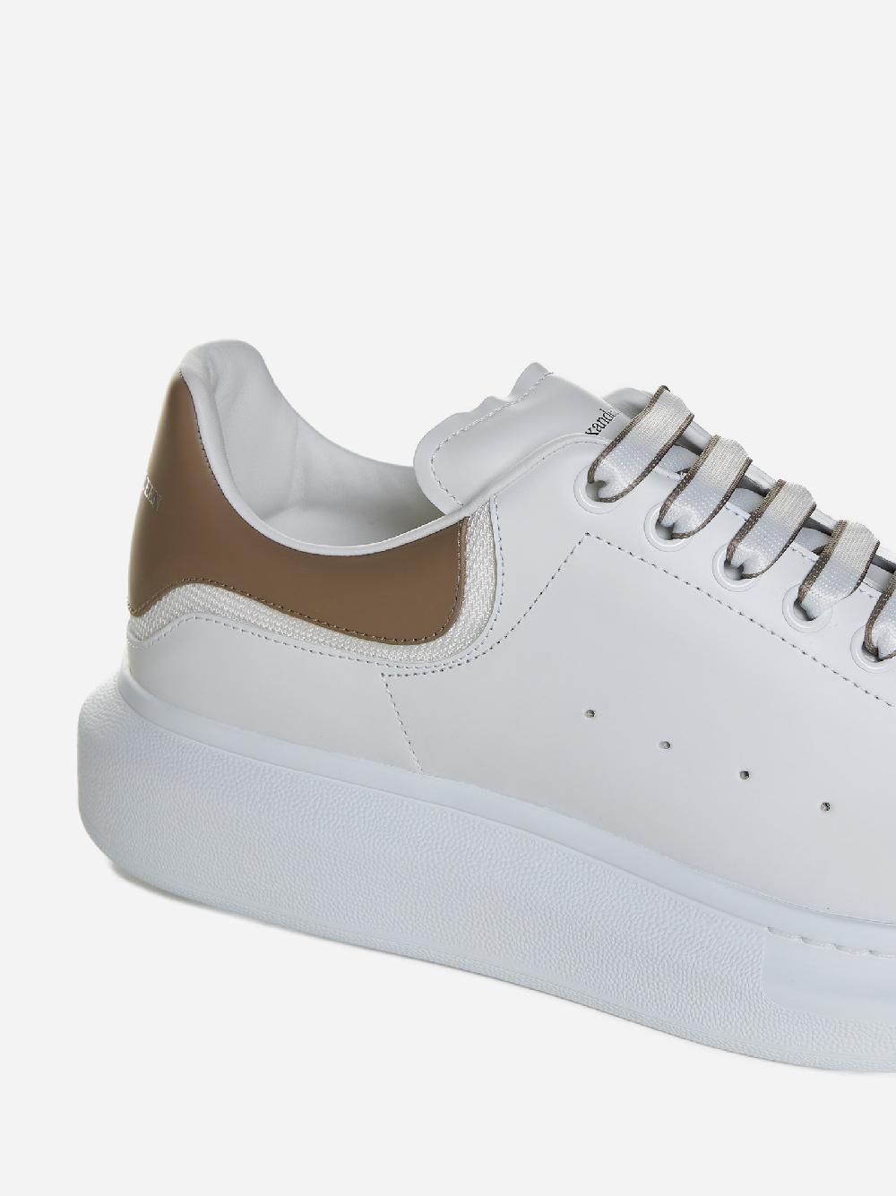 ALEXANDER MCQUEEN Sneakers Oversize in pelle Qualità