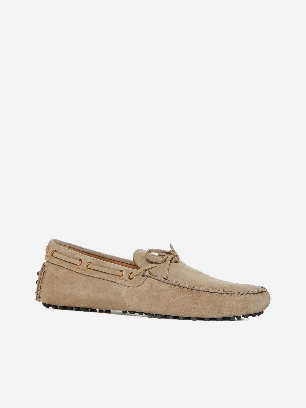 CAR SHOE Mocassini da barca in suede Pezzi Unici