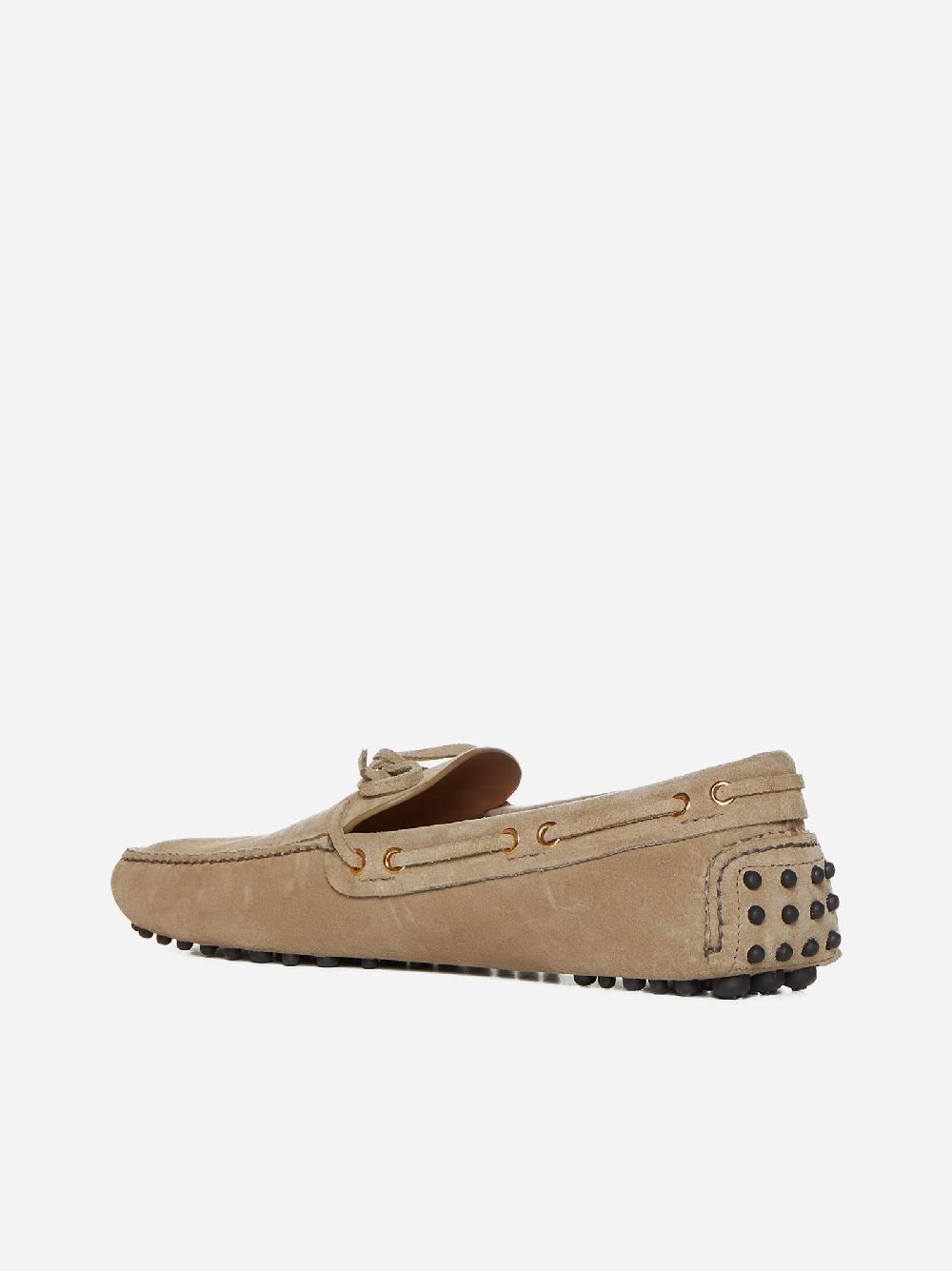 CAR SHOE Mocassini da barca in suede Pezzi Unici