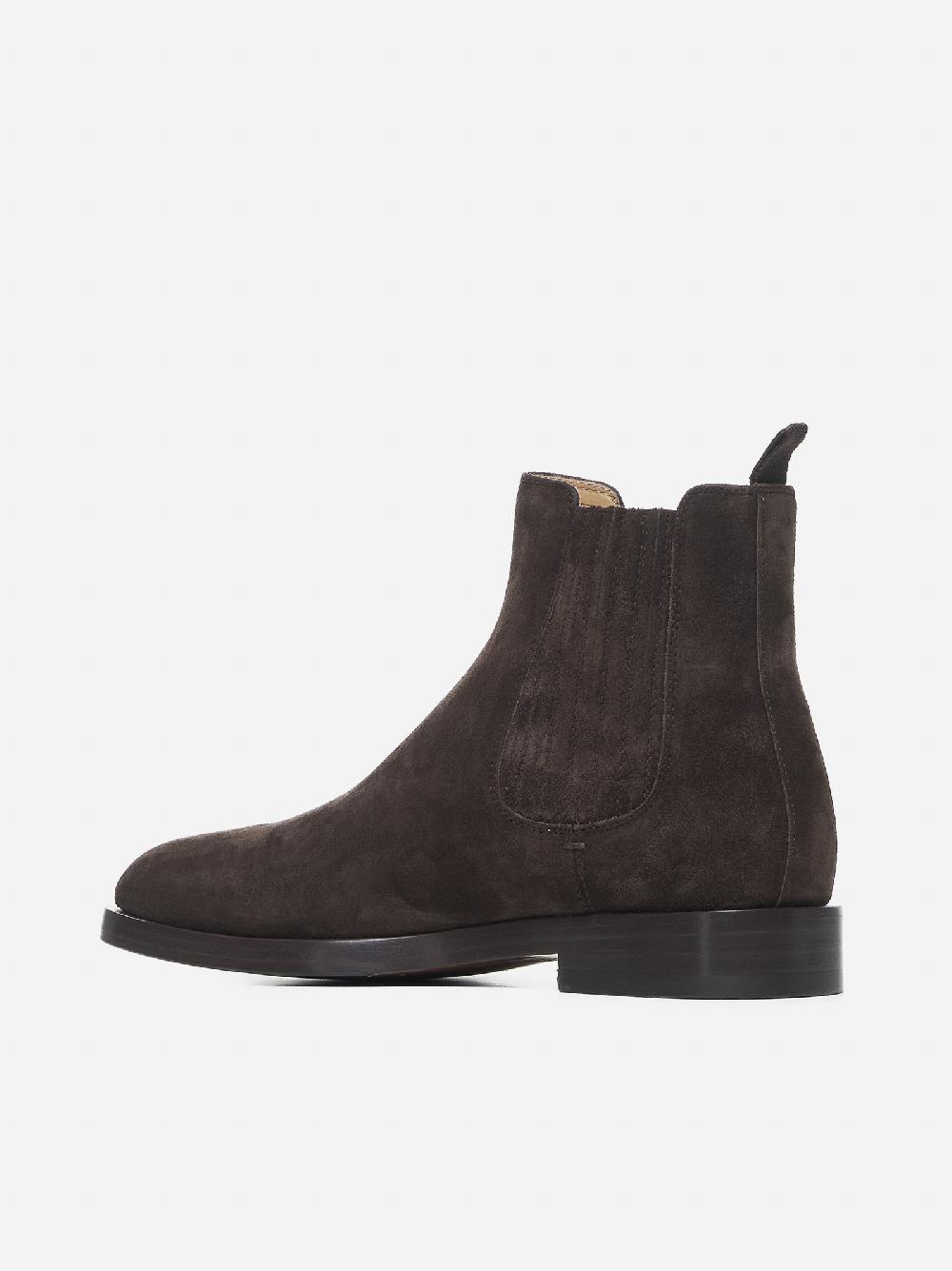 BRUNELLO CUCINELLI Stivaletti Chelsea in suede Affare Del Giorno