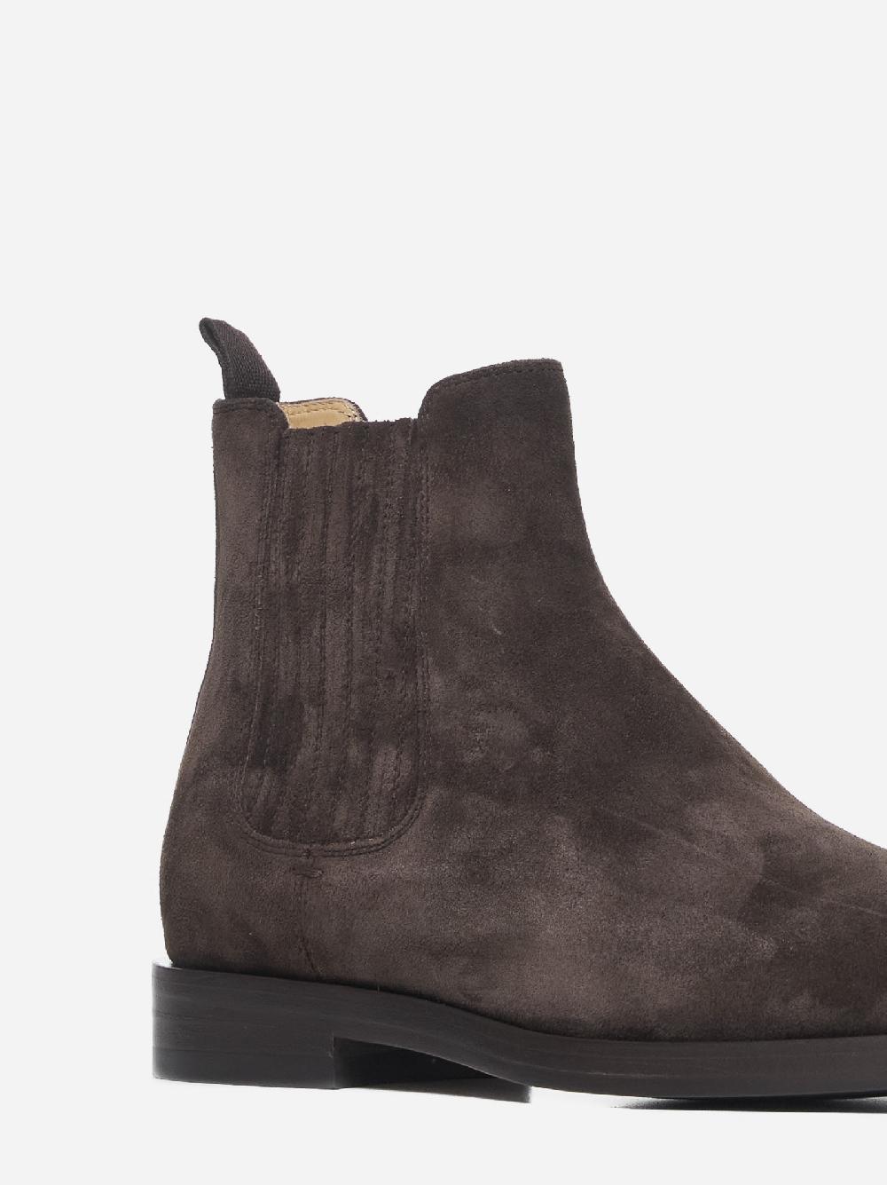 BRUNELLO CUCINELLI Stivaletti Chelsea in suede Affare Del Giorno