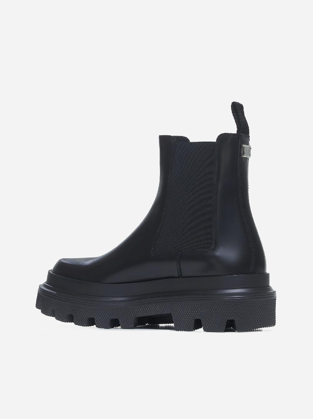 DOLCE & GABBANA Stivaletti Trekking in pelle Novità