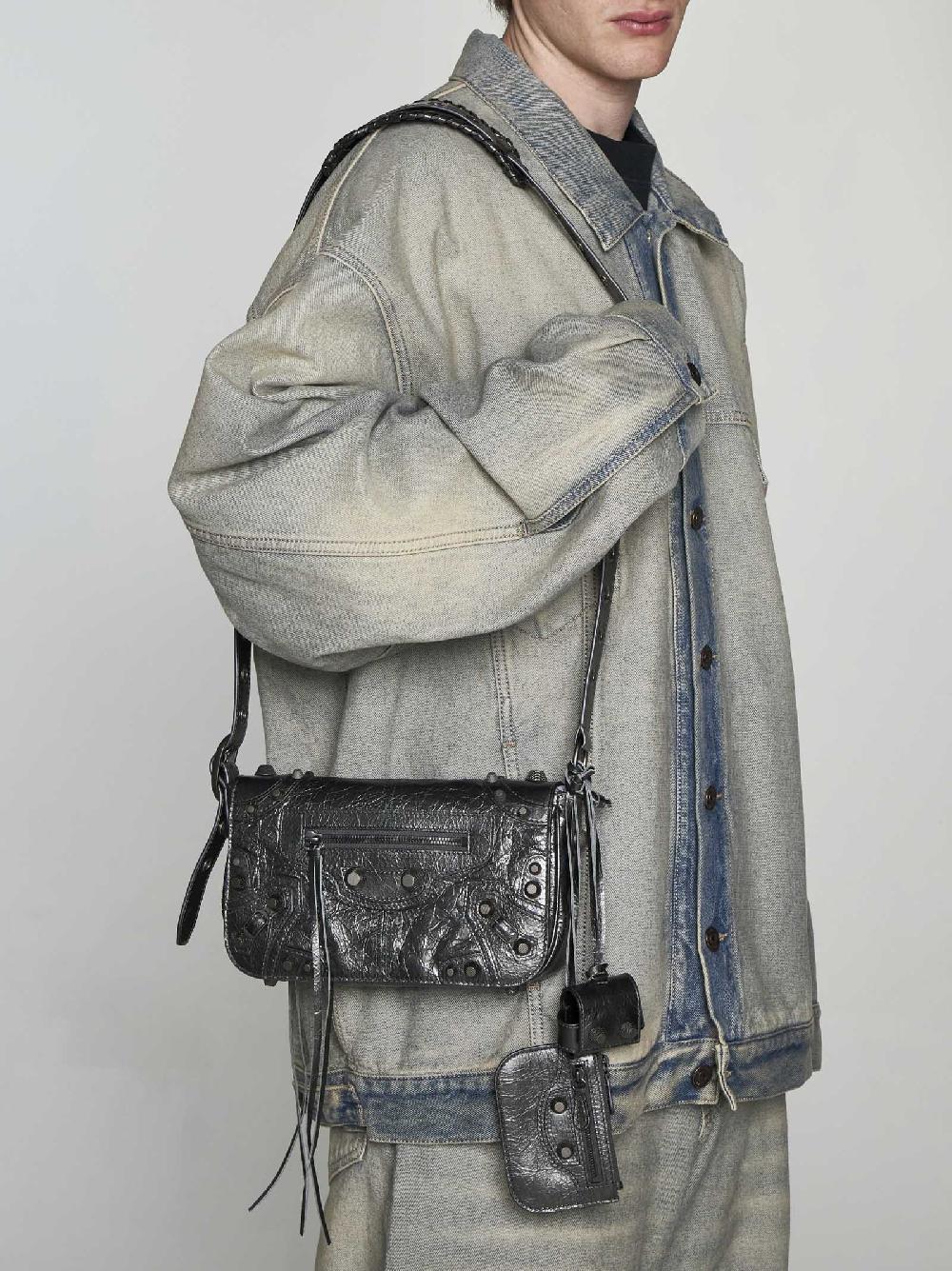 BALENCIAGA Borsa Le Cagole Men XS in pelle Negozio online di fabbrica