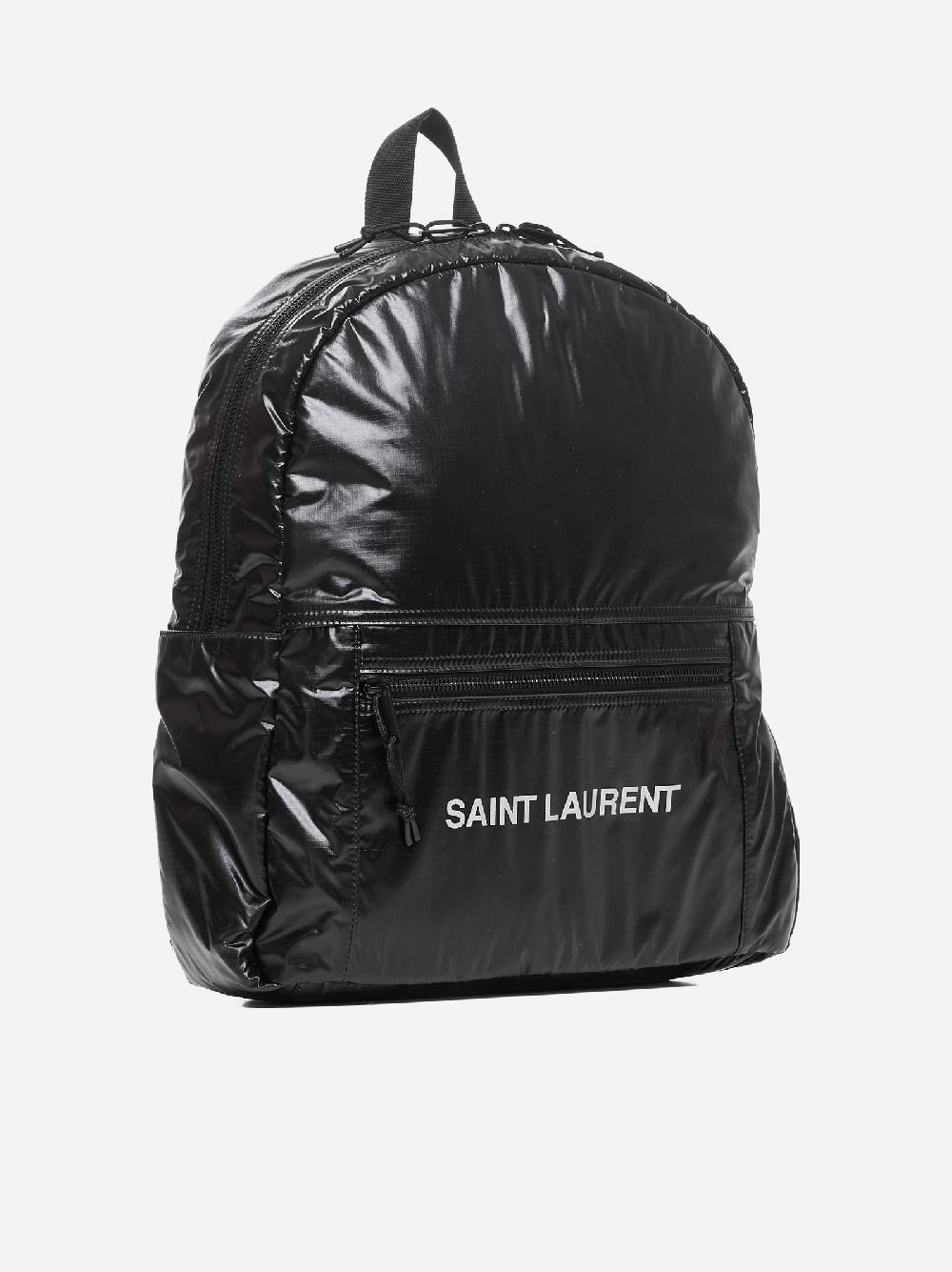 SAINT LAURENT Zaino Nuxx in nylon con logo Qualità Garantita