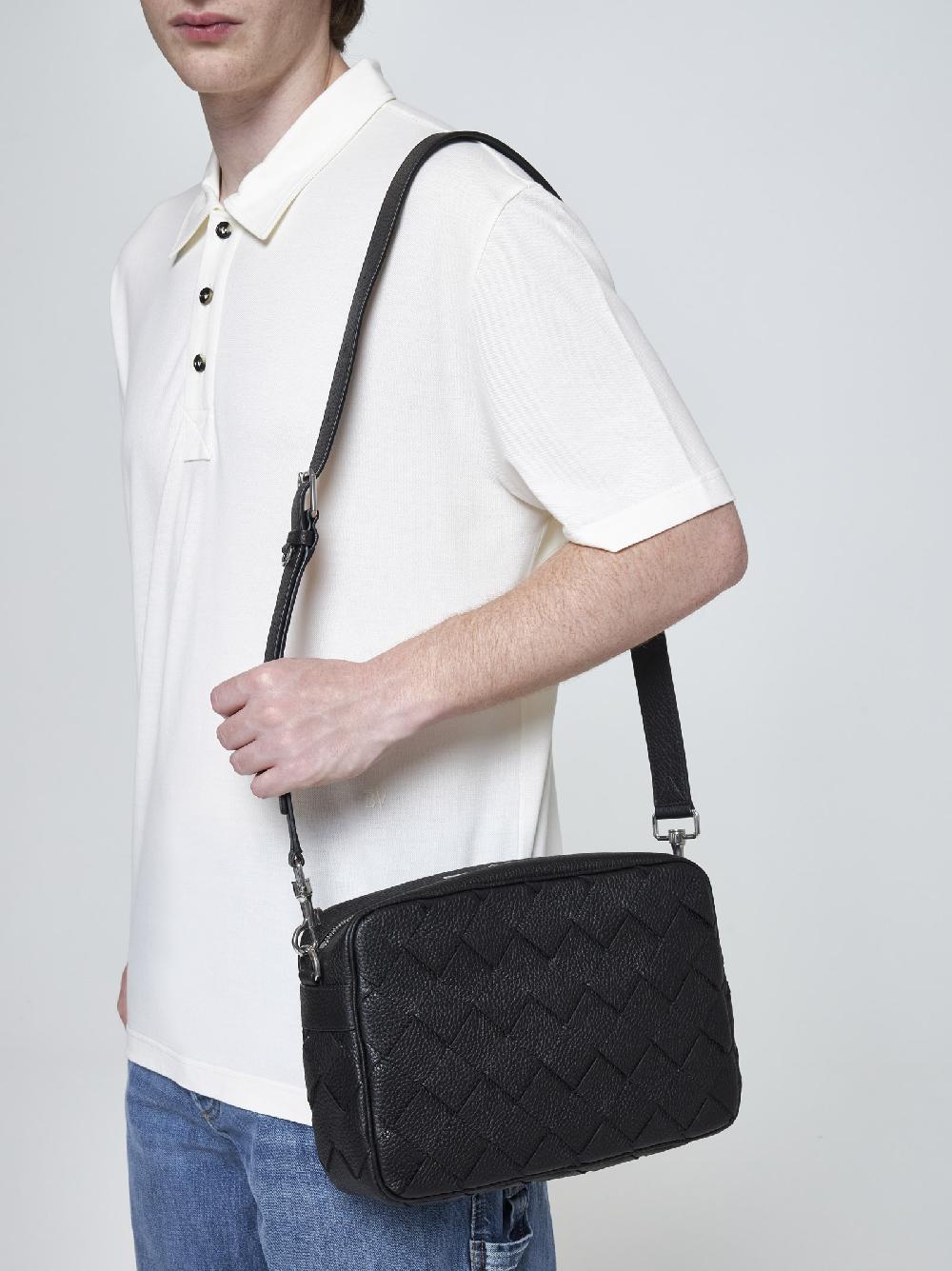 BOTTEGA VENETA Borsa a spalla media in pelle Intrecciato Consegna Veloce