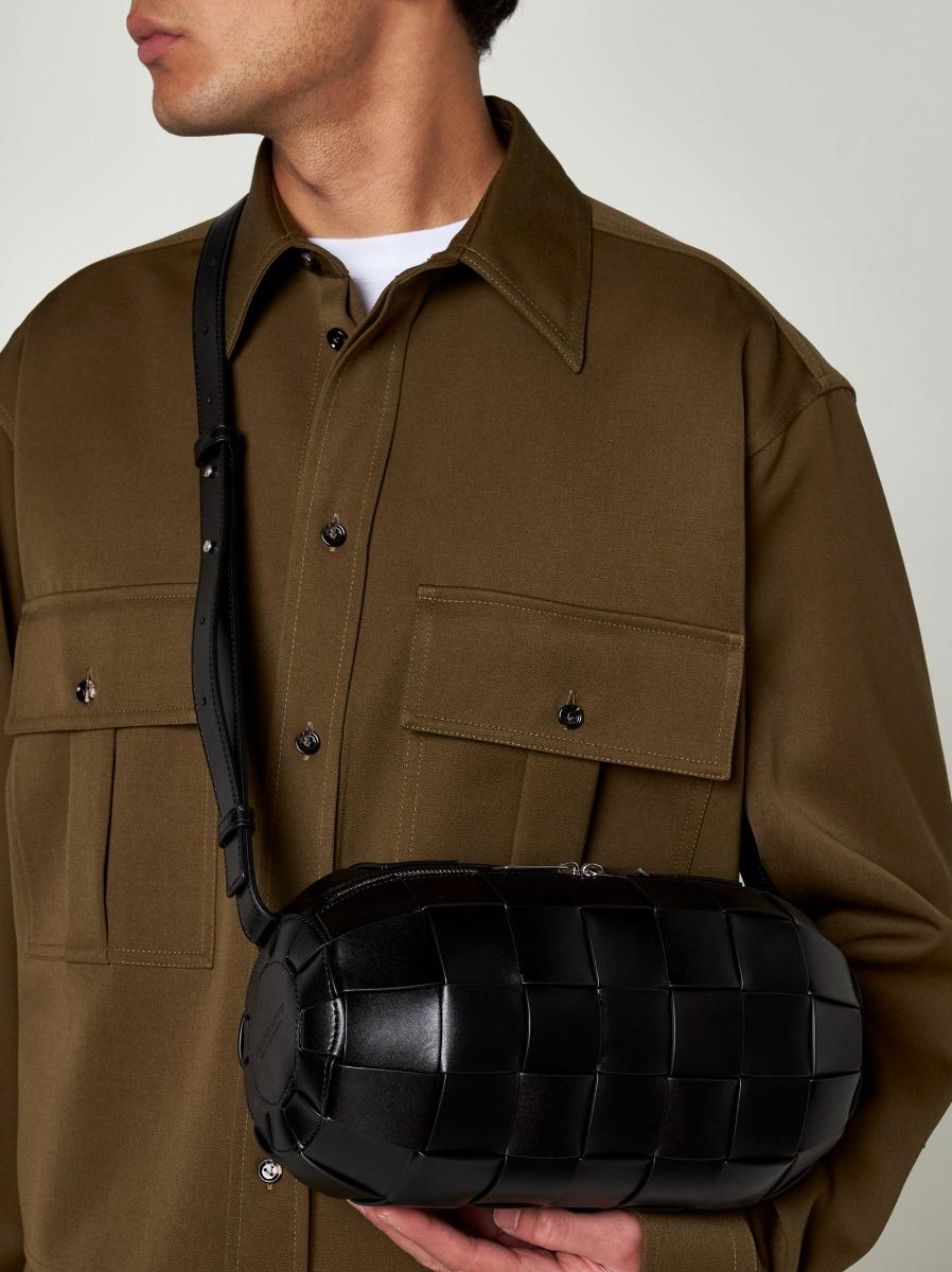 BOTTEGA VENETA Borsa Boombox piccola in pelle Intreccio Affare Del Giorno