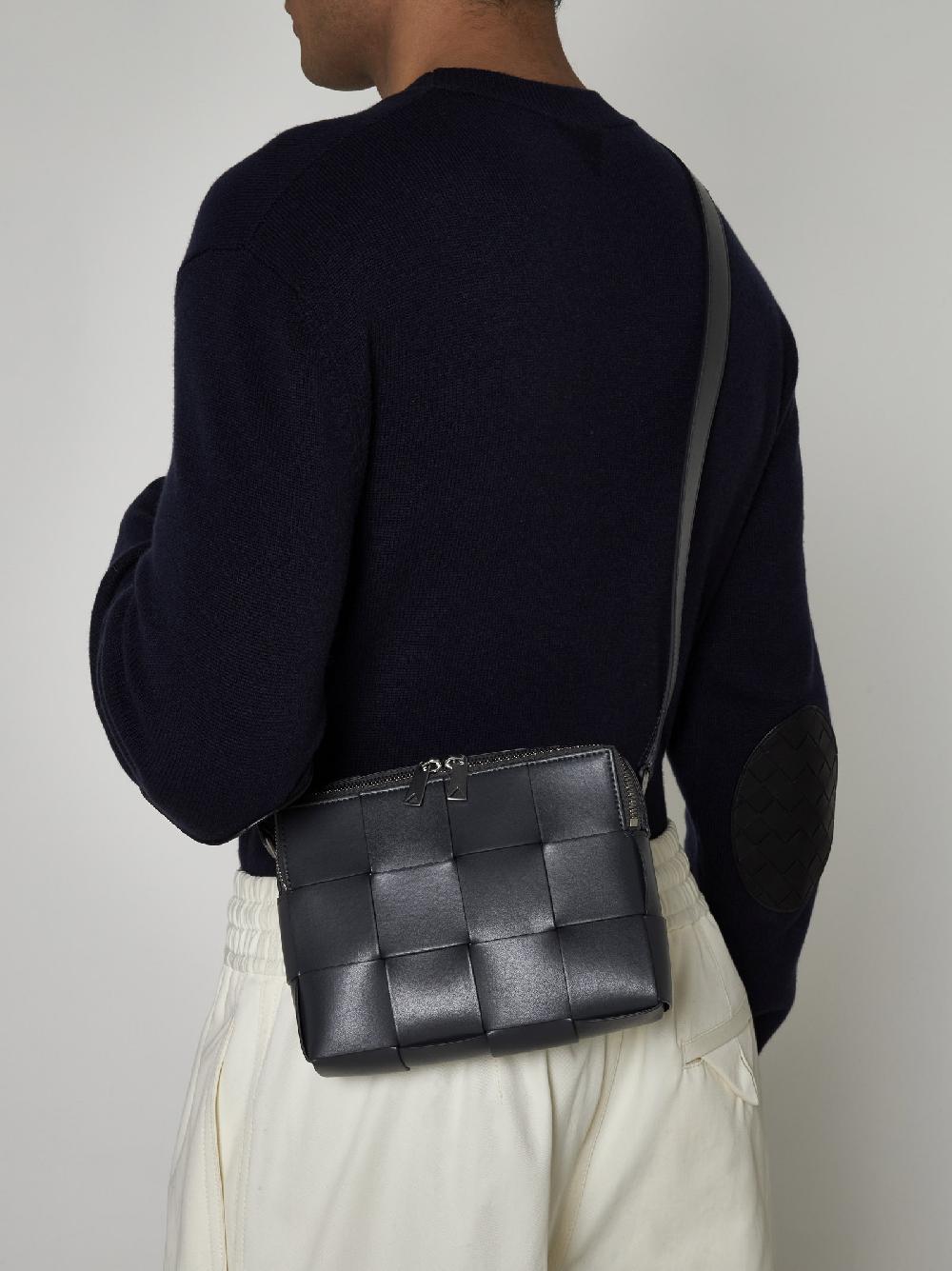BOTTEGA VENETA Borsa Cassette piccola in pelle Presa