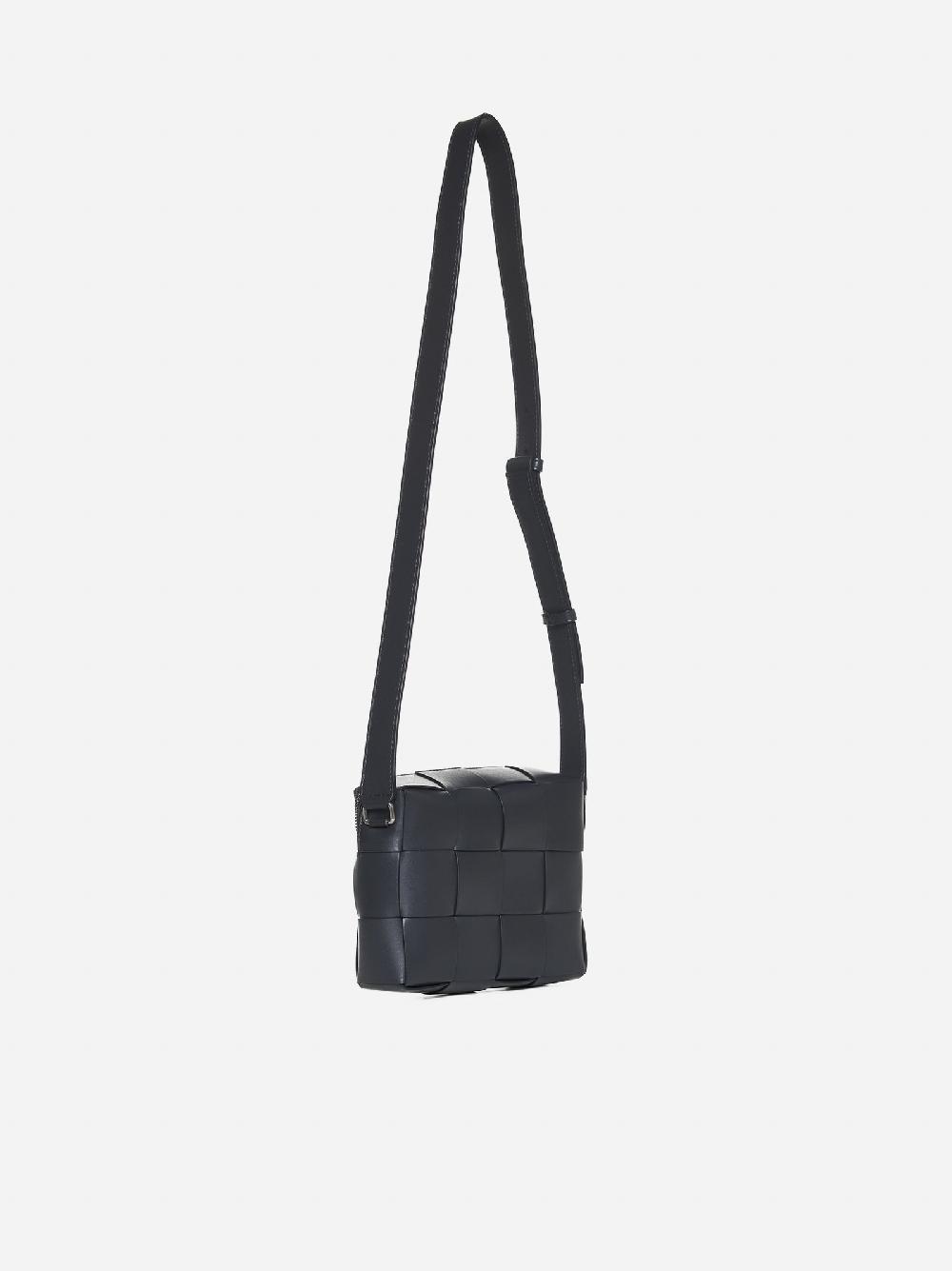 BOTTEGA VENETA Borsa Cassette piccola in pelle Presa