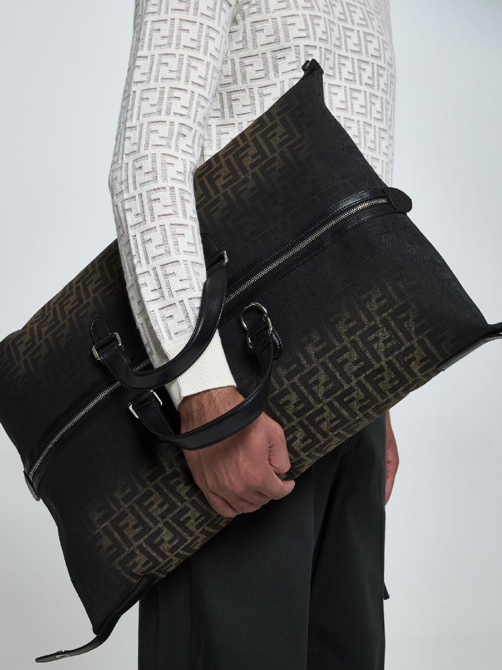 FENDI Borsa Fendi Siesta media in jacquard FF Online